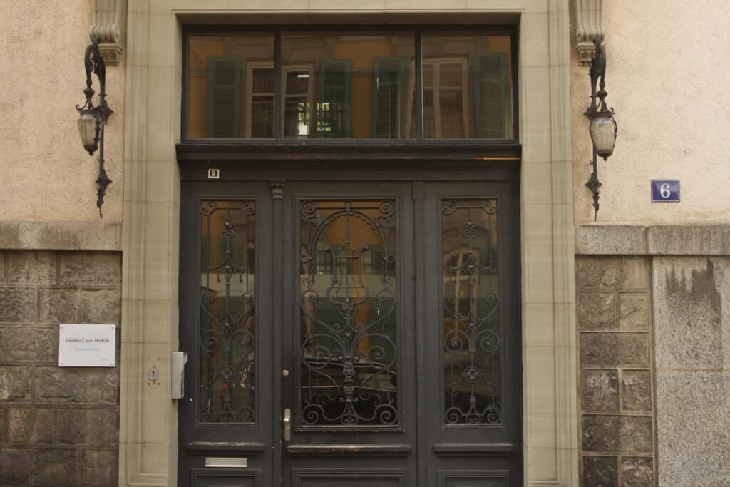 Porte entrée extérieur